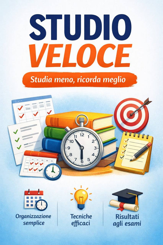 StudioVeloce™: Prepara un Esame da 30L in 7 giorni senza impazzire