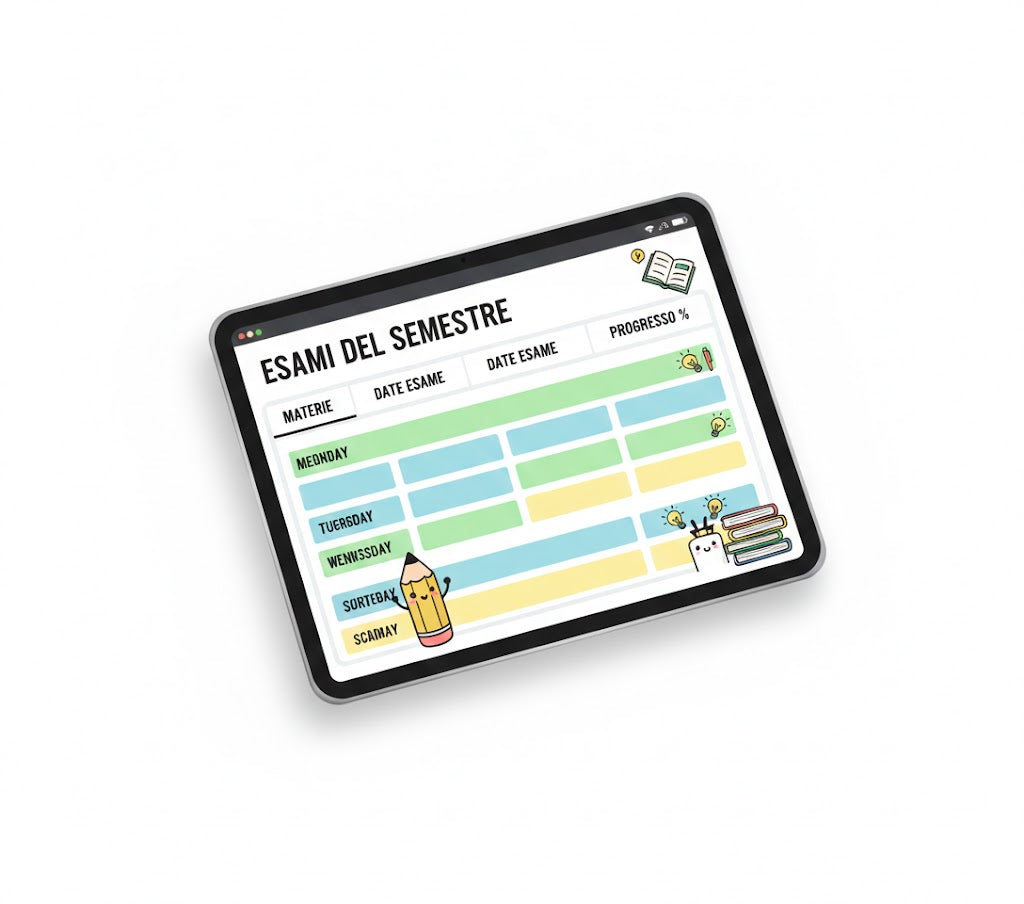 Template Tracker Universitario