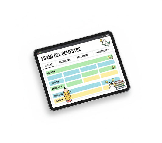 Template Tracker Universitario